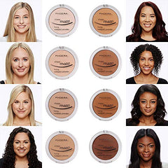 Meifen Poudre Matte 202 beige naturel : corrige les irrégularités pour un teint uniforme.
