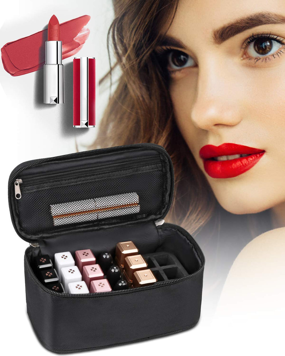 Organiseur Meiiy Maquillage avec usages multiples et adaptables.