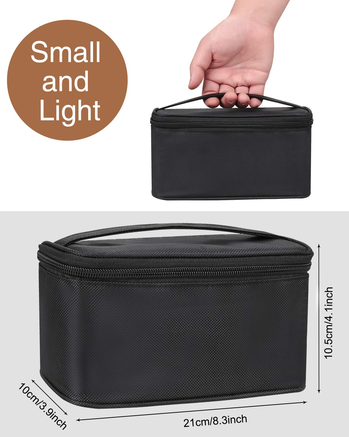 Sac Meiiy Maquillage portable pour voyage pratique.
