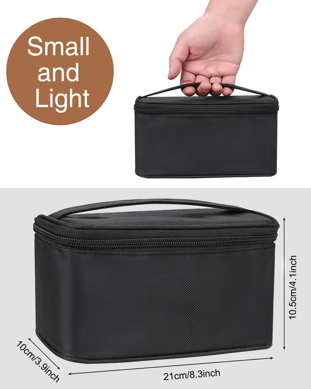 Sac Meiiy Maquillage portable pour voyage pratique.