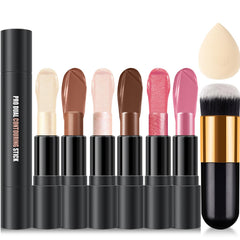 Meilury bâton contour double-face pour sculpter le visage et les contours.