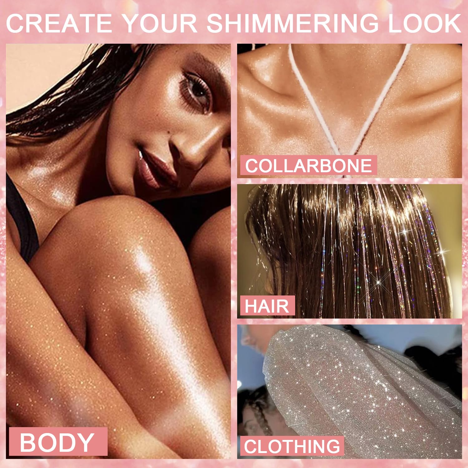 Meilury Brillance 3D: effet tridimensionnel lumineux sur cheveux et peau
