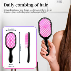 Mejglrc brosse démêlante design creux, meilleure circulation d air