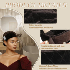 Mekylio bandeau de maintien perruque – multifonction pour fixation et sécurité.