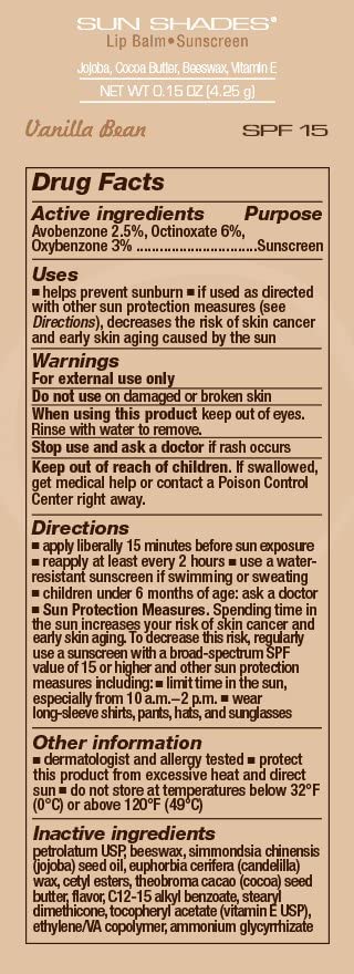Melaleuca Baume Lèvres Vanille SPF15, format pratique pour sorties quotidiennes.