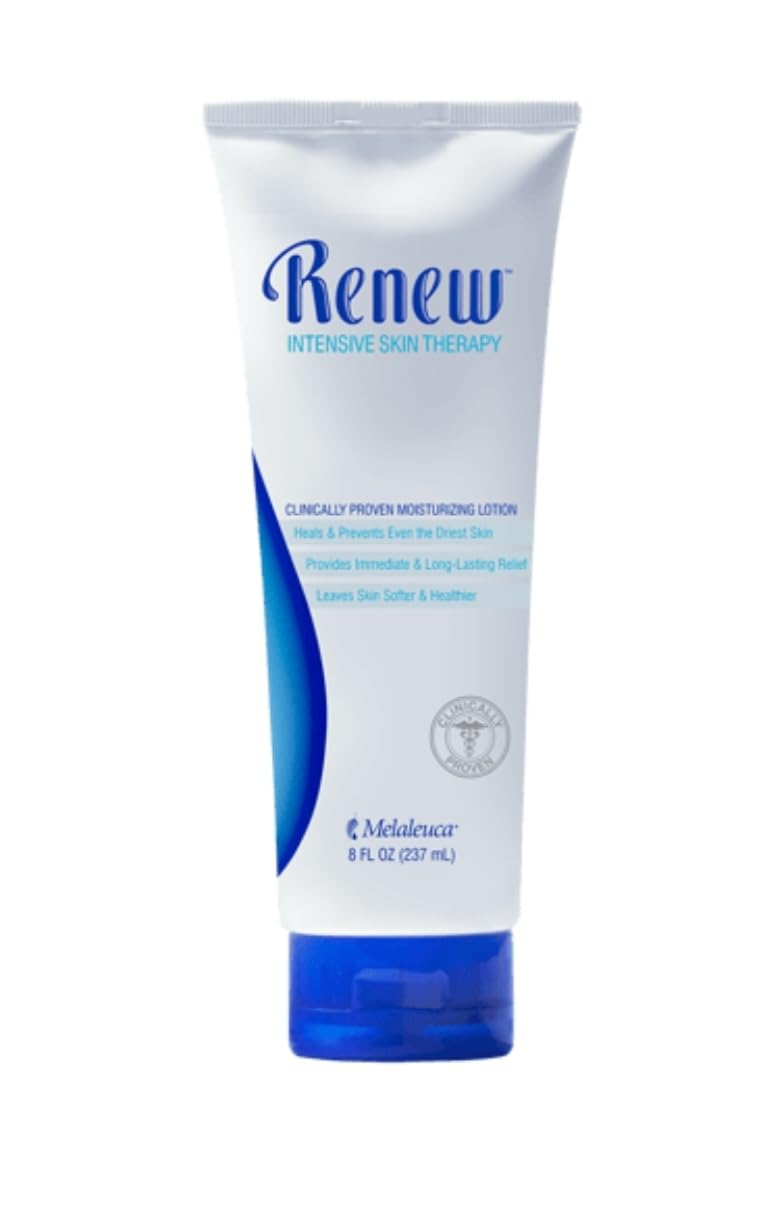 Melaleuca Renew: bouteille 8oz, texture légère et hydratante pour la peau