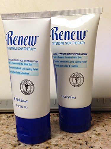 Melaleuca Renew : lotion soin peau, flacon miniature, hydratation ciblée pour peaux sèches