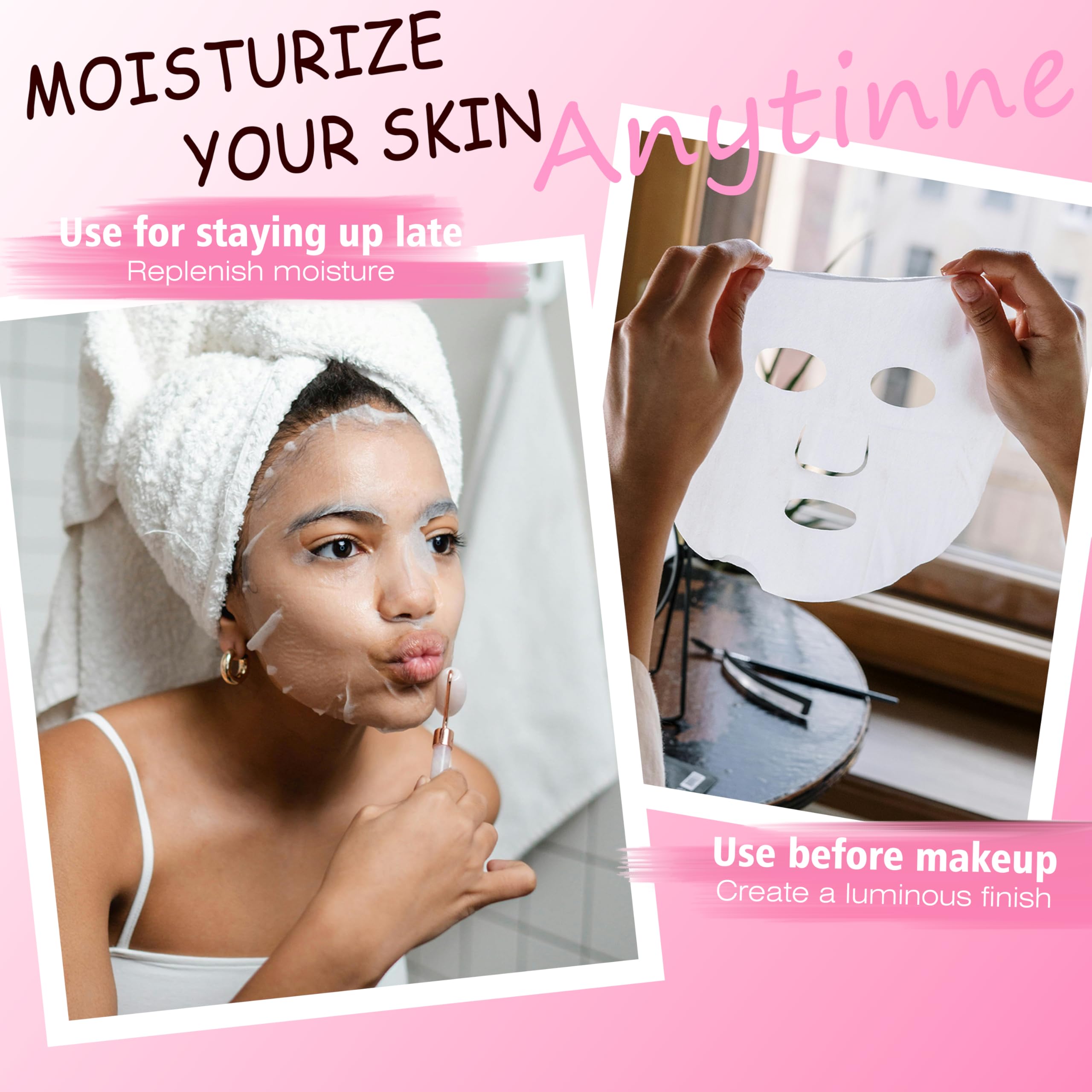 Meleell masque visage respectueux de l'environnement, sans additifs.