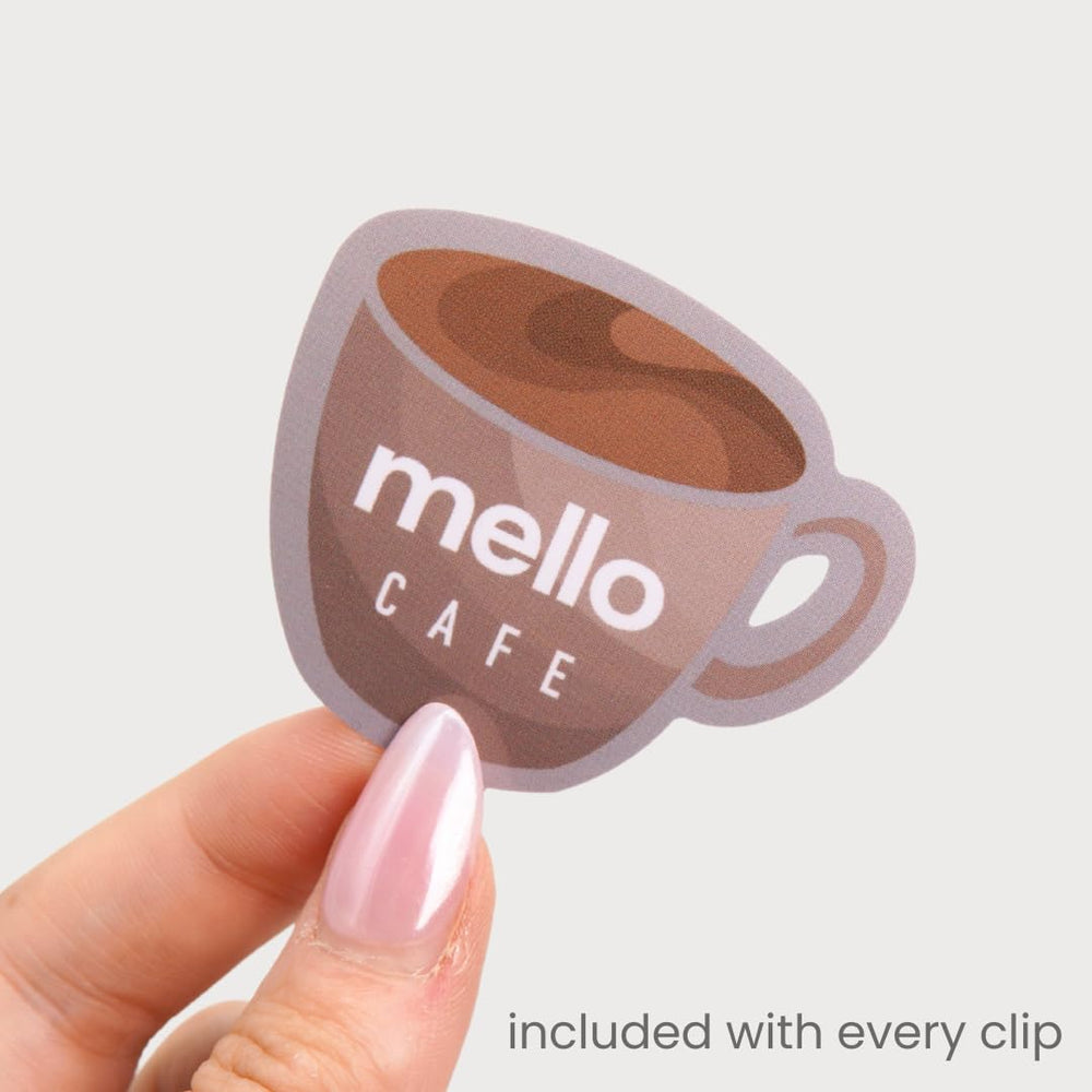 Pinces-cheveux MELLO fixation légère pour éviter les pincements pendant les activités.
