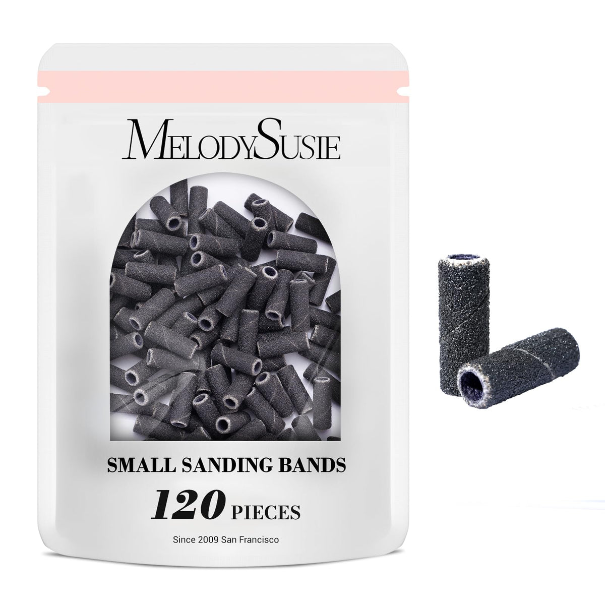 Bandes-polissage MelodySusie mini 3-1mm mandrin pour précision des ongles.
