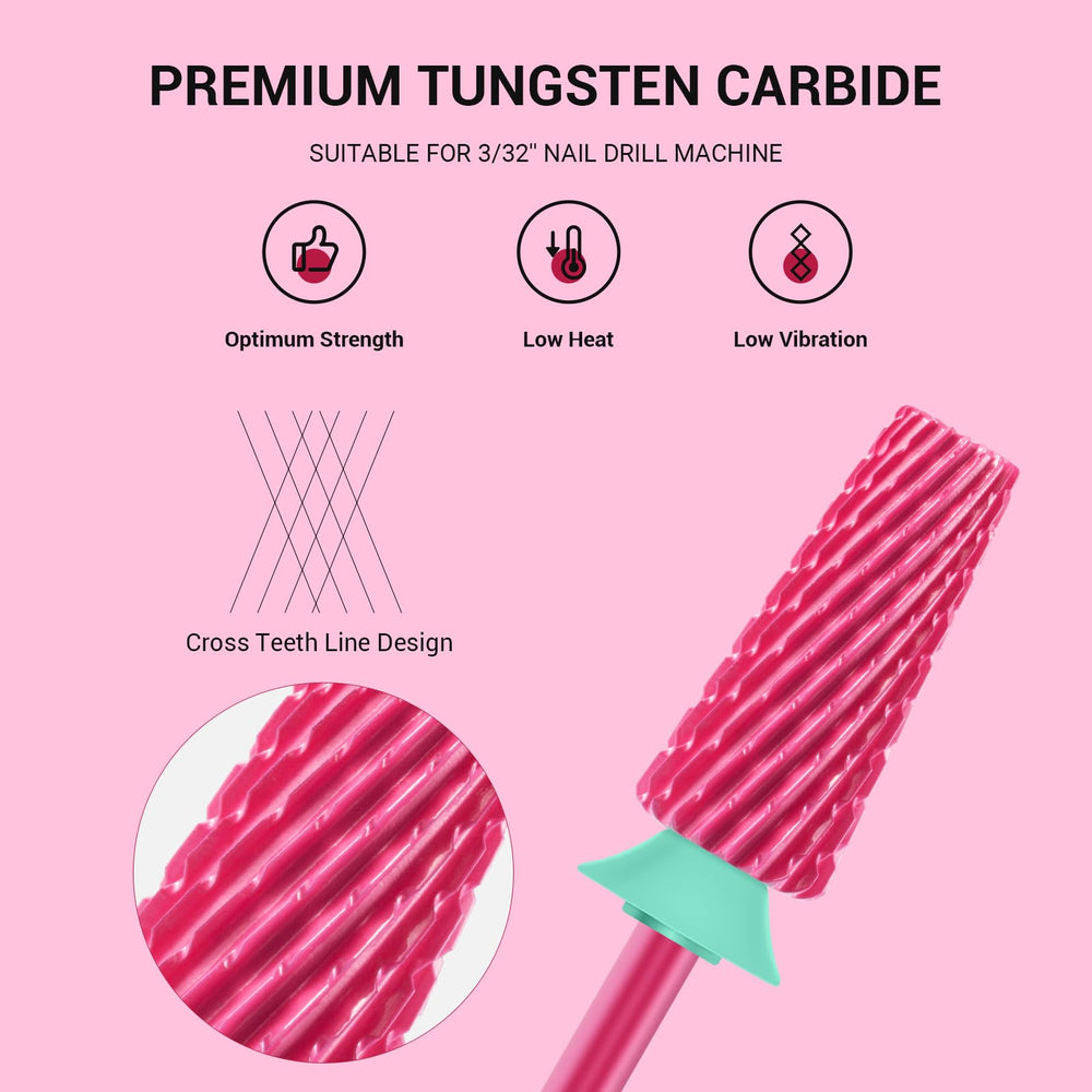 Fraise carbure tungstène 3-32 MelodySusie, pointe robuste et précise.