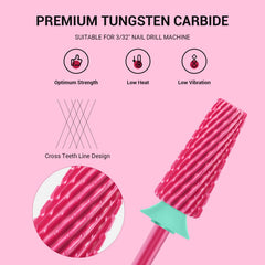 Fraise carbure tungstène 3-32 MelodySusie, pointe robuste et précise.