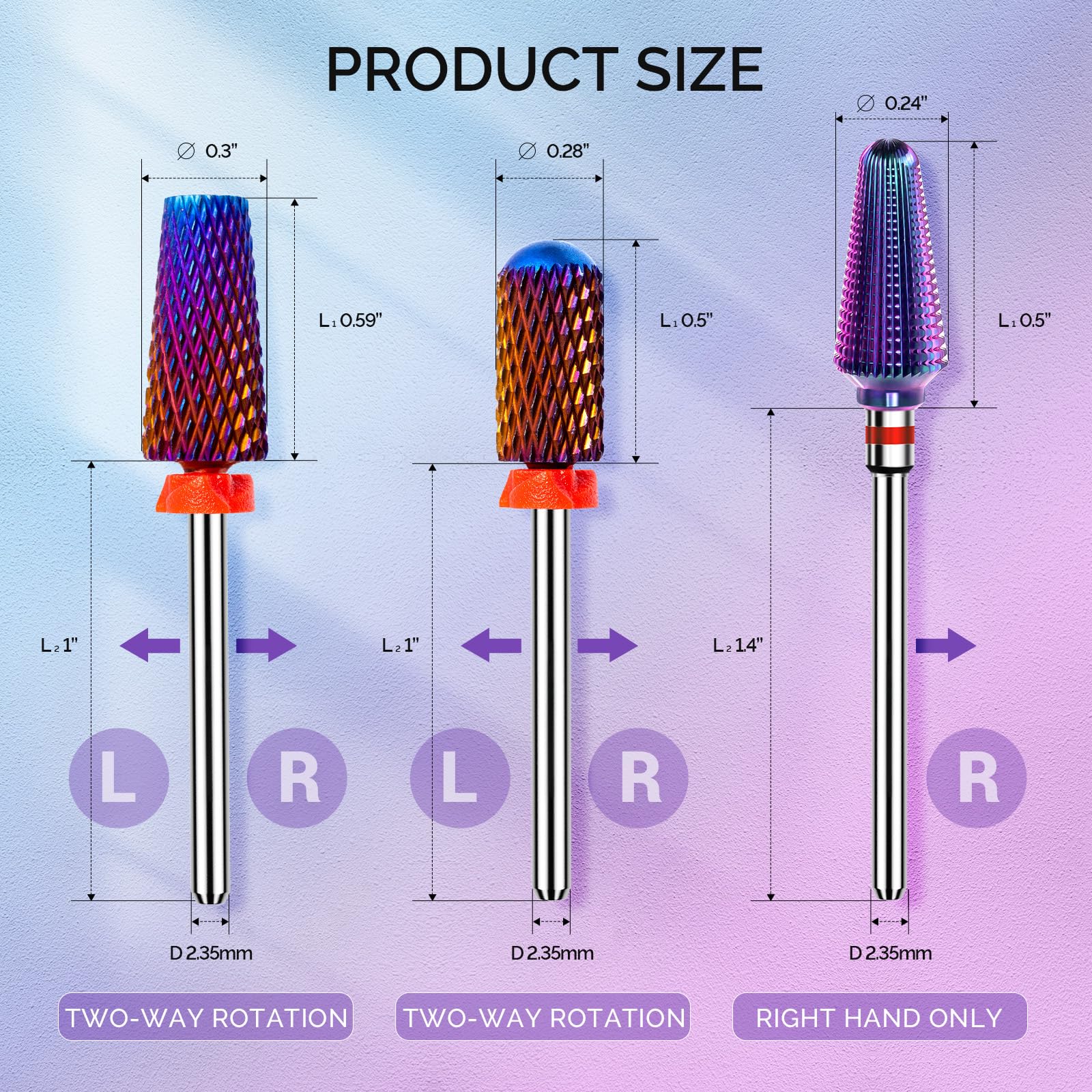 MelodySusie – retrait acrylique et gel facilité par mèche Tornado et surface lisse.