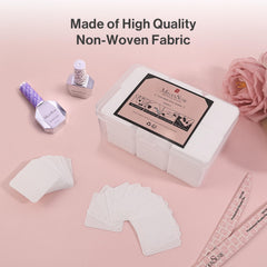 MelodySusie lingettes à absorption rapide pour démaquiller le vernis sans trace.