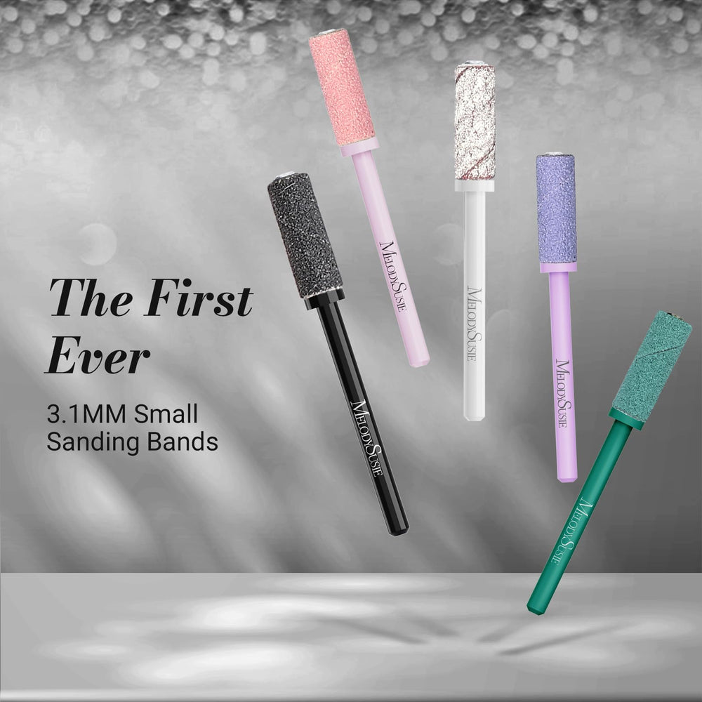 MelodySusie bande 120 grain pour préparation rapide des ongles