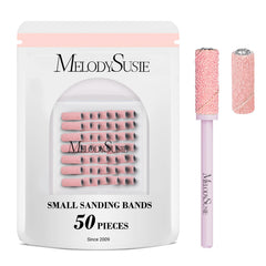Bandes abrasives MelodySusie grain 120 pour un polissage précis des ongles