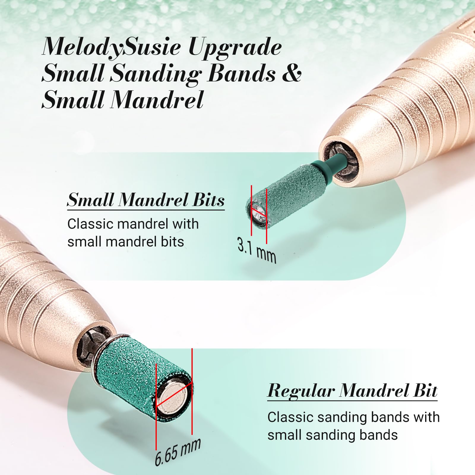 Bandes MelodySusie polyvalentes pour acrylique et gel