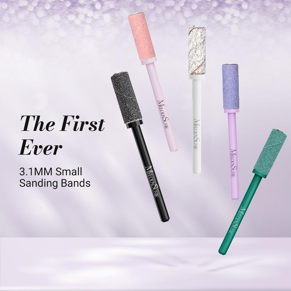 MelodySusie: bande sablage 180 grain pour préparer l’ongle et la cuticule.