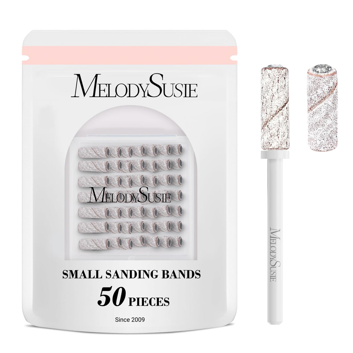 MelodySusie bandes sablage petites Zebra pour contours nets des ongles