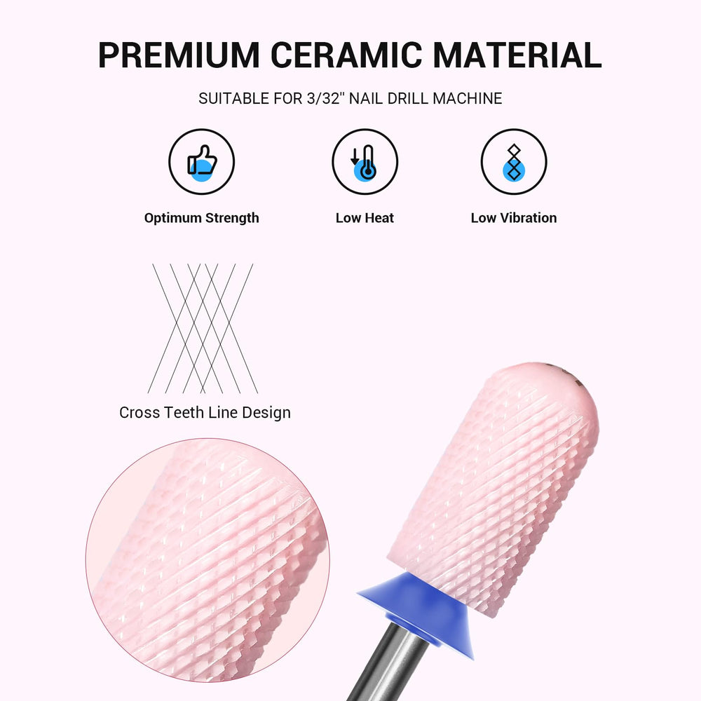 Outil MelodySusie barillet croisé rose, finition fluide du gel.
