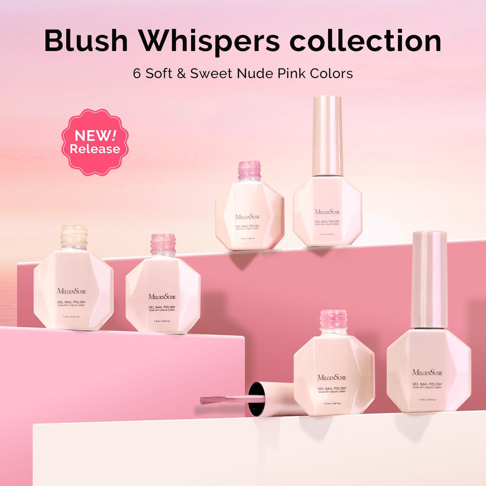 Base et top coat séparés MelodySusie pour finition parfaite.