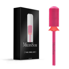 Bit MelodySusie carbure baril large et lisse, idéal pour contourner les cuticules.