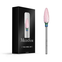 MelodySusie Bit céramique flamme gros grain, retrait gel efficace