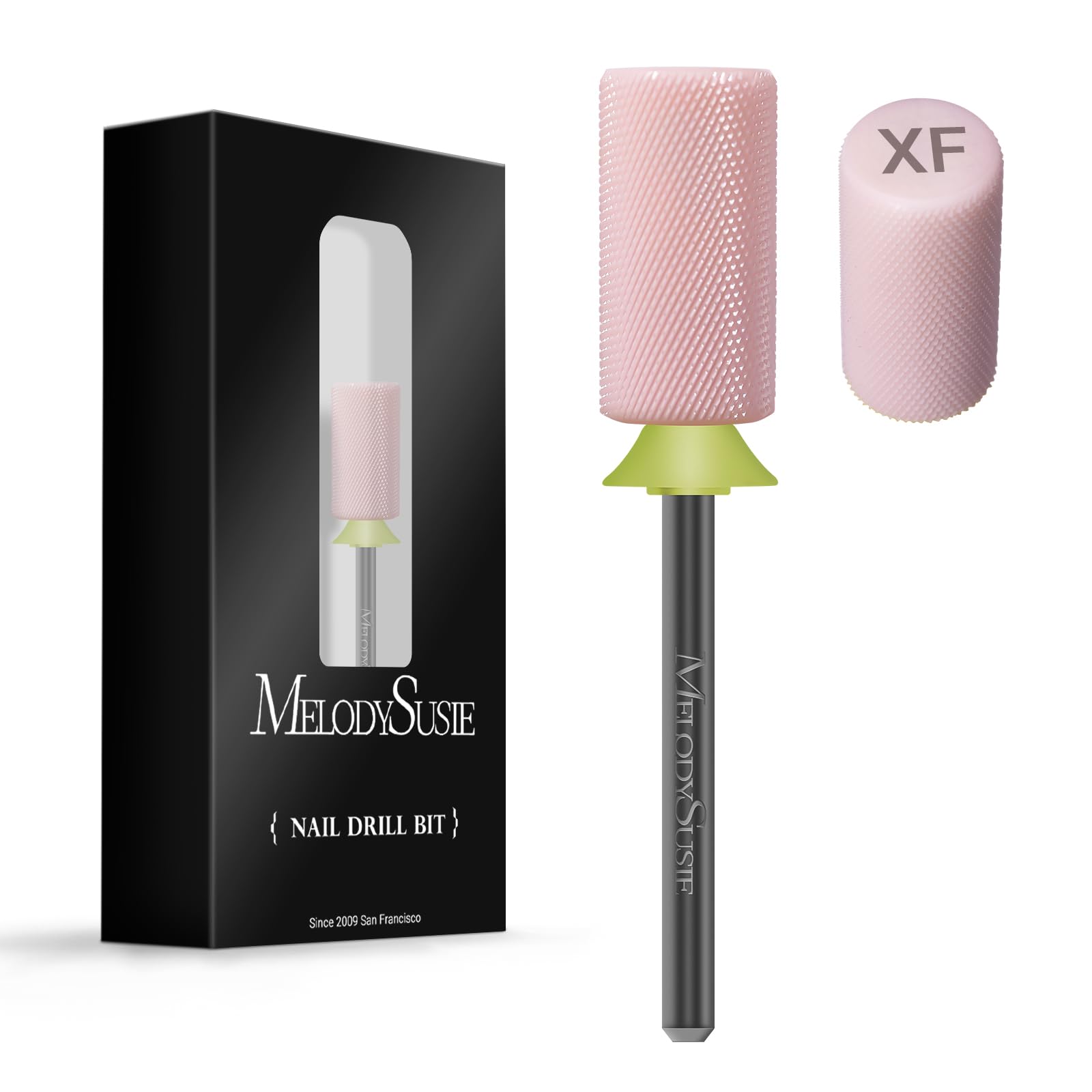 MelodySusie bit ceramique barrel large chamfer rose pour limage rapide et sûre