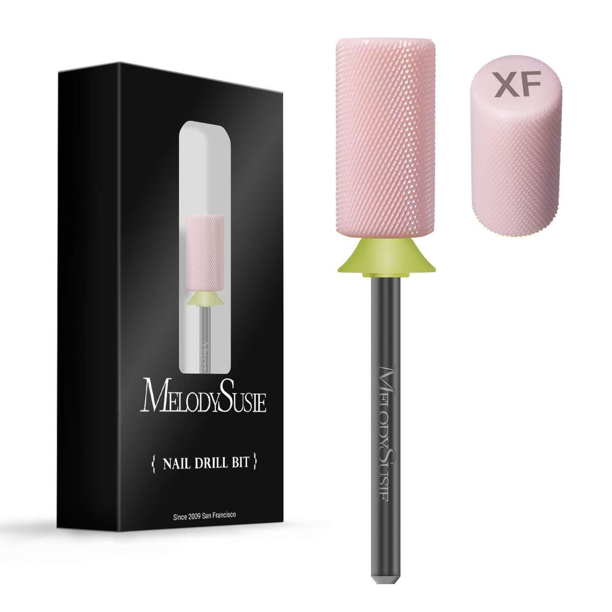 MelodySusie bit ceramique barrel large chamfer rose pour limage rapide et sûre