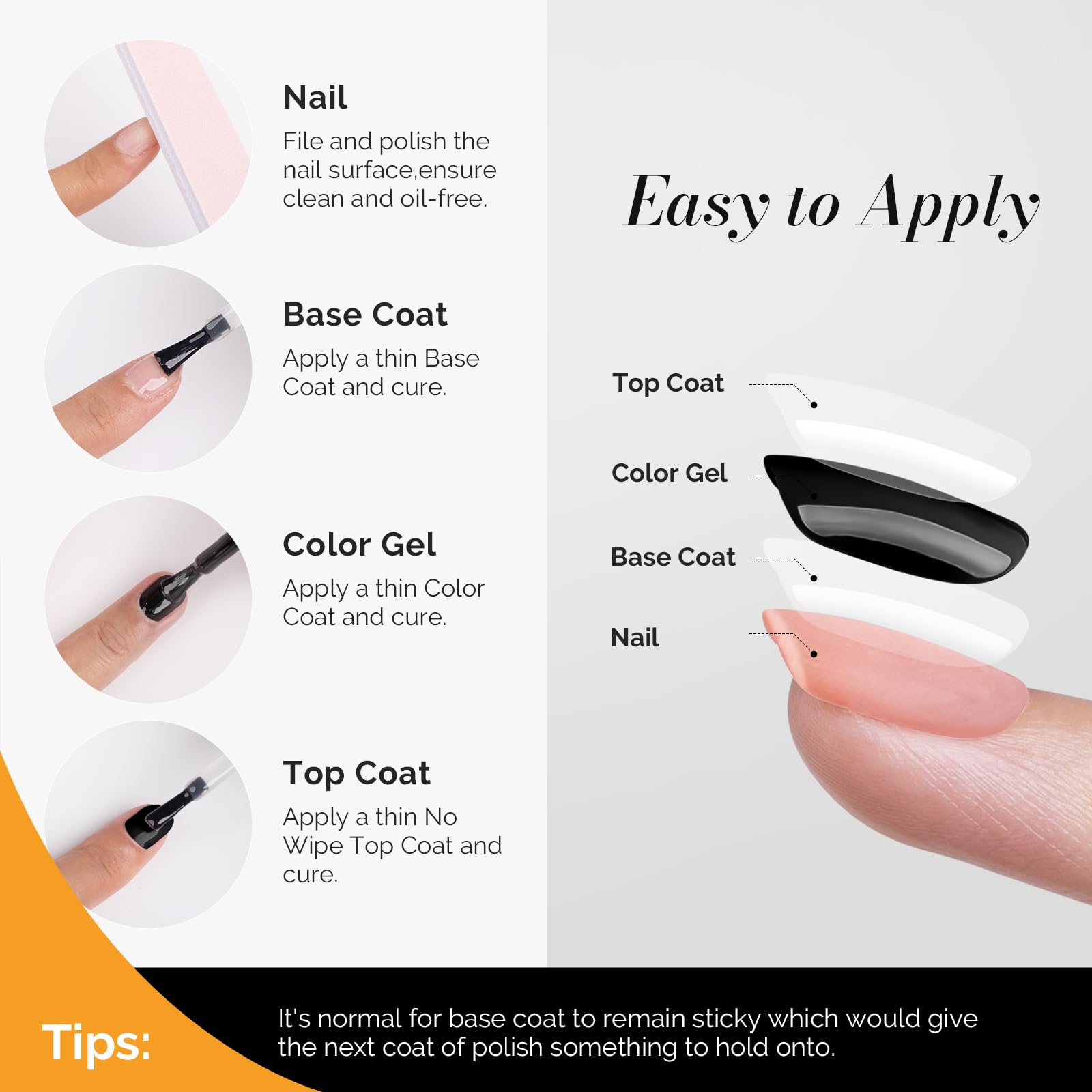 Pinceau ergonomique MelodySusie: application précise et lisse.