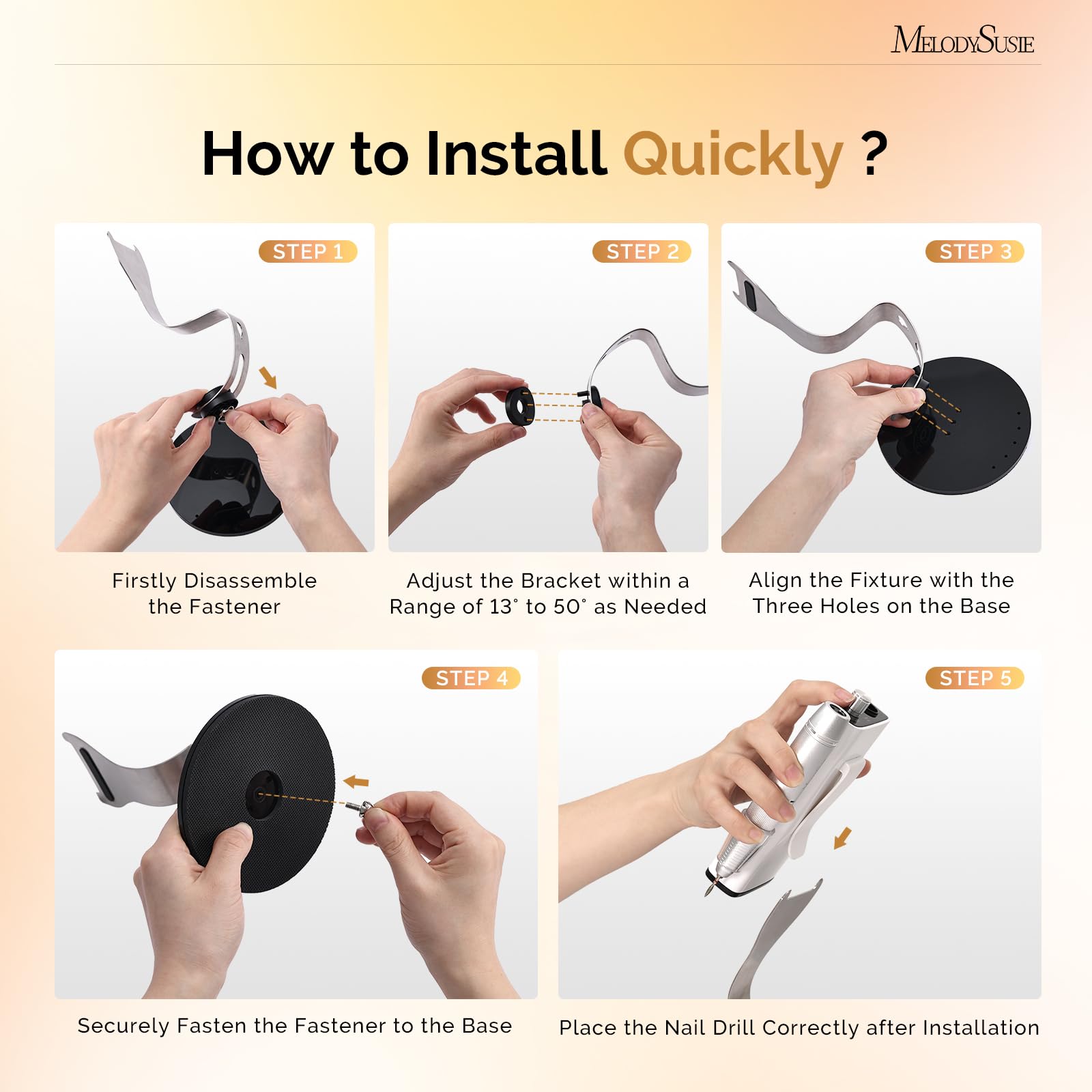 Cadeau pratique MelodySusie pour le nail art et les professionnels des ongles
