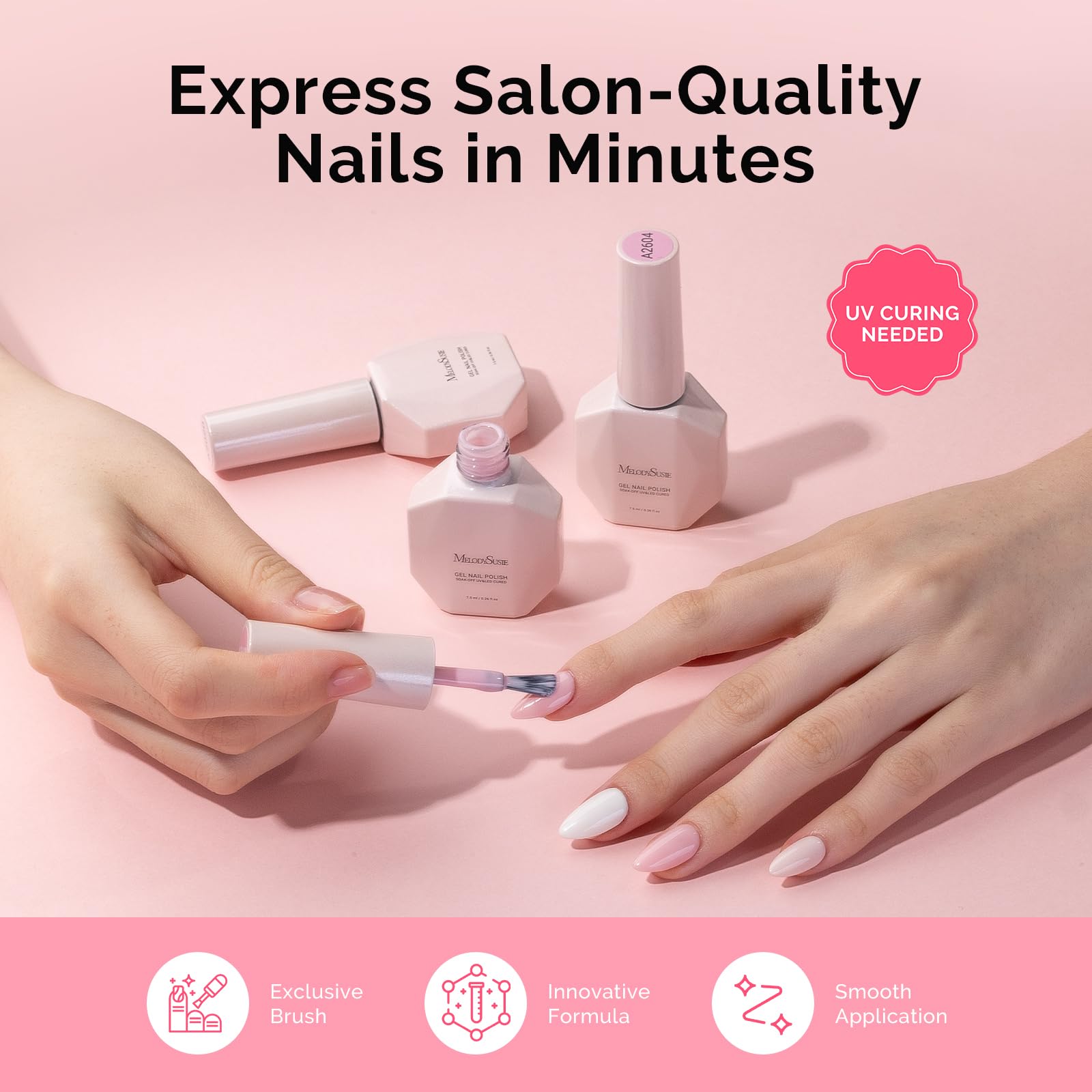 Coffret MelodySusie pour nail art à domicile et création facile.
