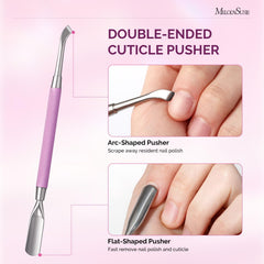 MelodySusie coupe-cuticules acrylique lame nette idéale pour gels et faux