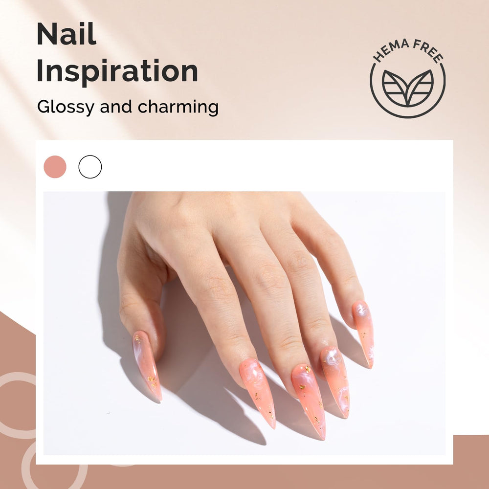 MelodySusie effet bordure naturel – look sans démarcation pour vos ongles.