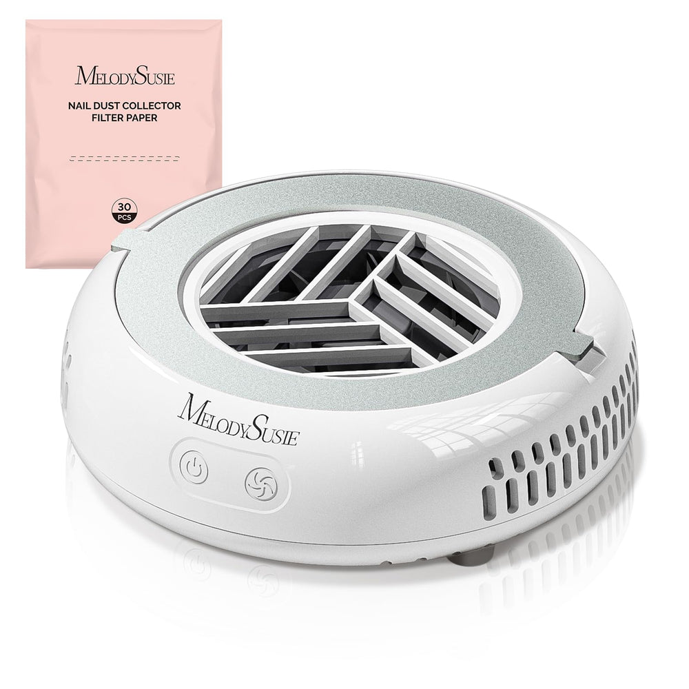 MelodySusie extracteur-poussiere-ongles compact, idéal pour les soins à domicile.