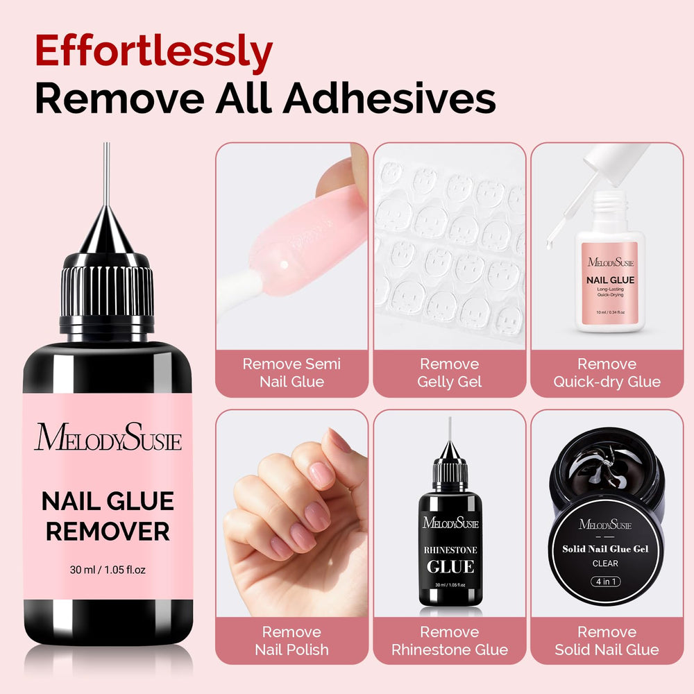 Faible odeur et douceur pour les ongles lors du dissout.