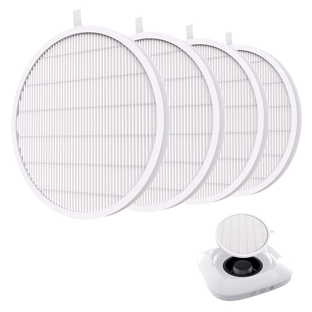 Filtre MelodySusie pour collecteur d’ongles, remplacement lot de 4, filtration efficace.