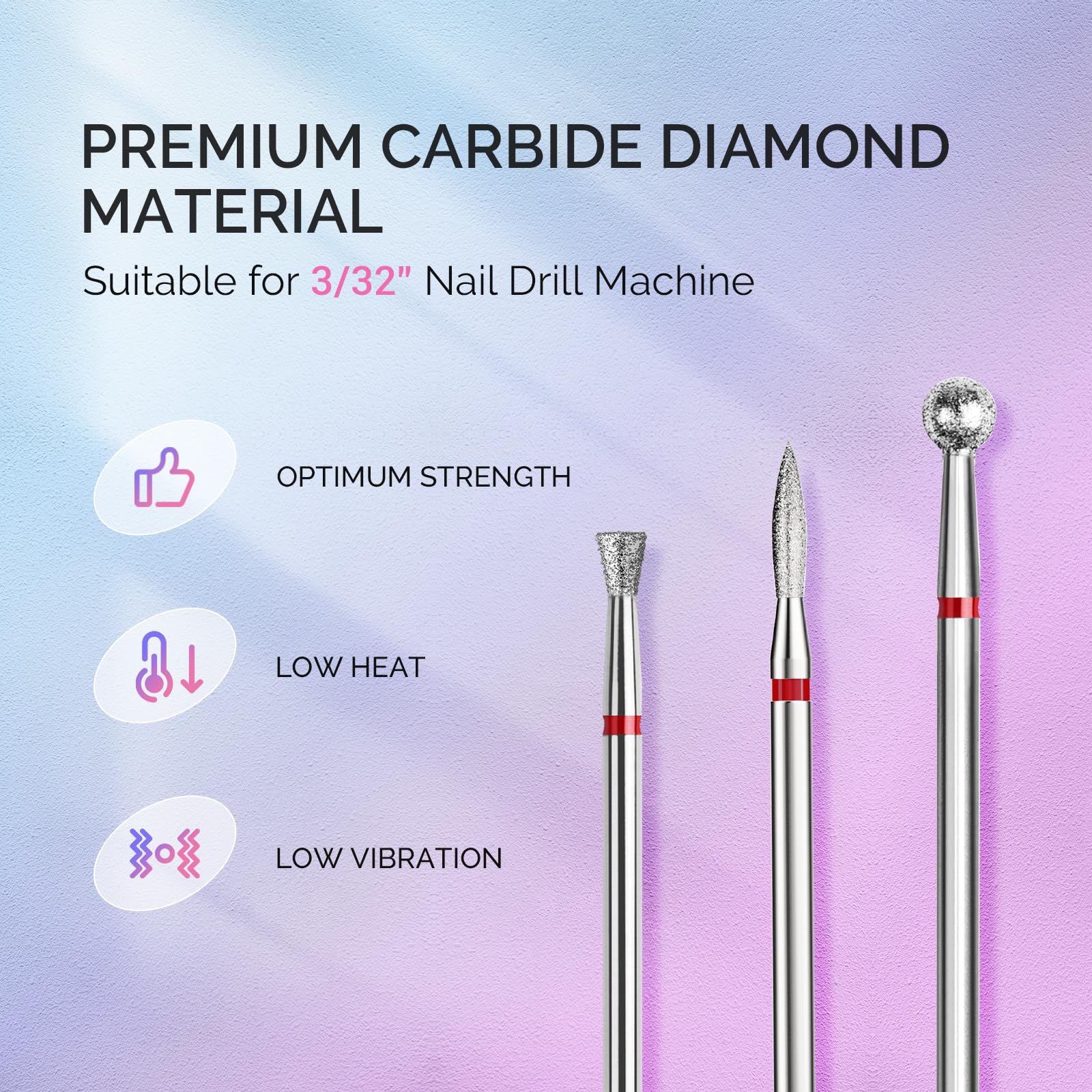 MelodySusie flamme diamant pour une découpe précise et contrôlée de la cuticule.