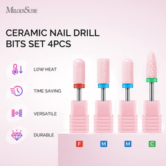MelodySusie foret céramique torche rugueuse pour enlever gel avec précision