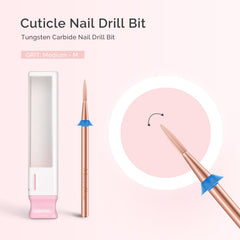 Foret MelodySusie carbure professionnel rose gold, durabilité et performance.