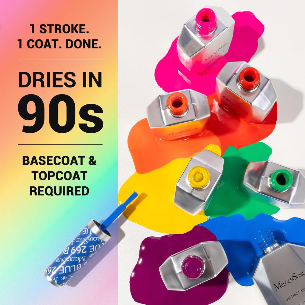 Formule durable MelodySusie: couleur saturée et brillance intense.