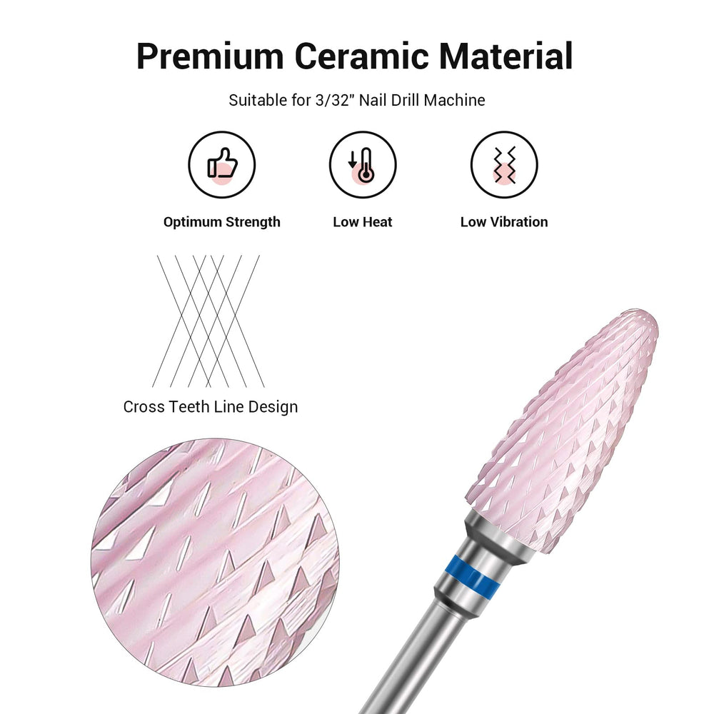 MelodySusie fraise céramique rose, nettoyage facile et durabilité.