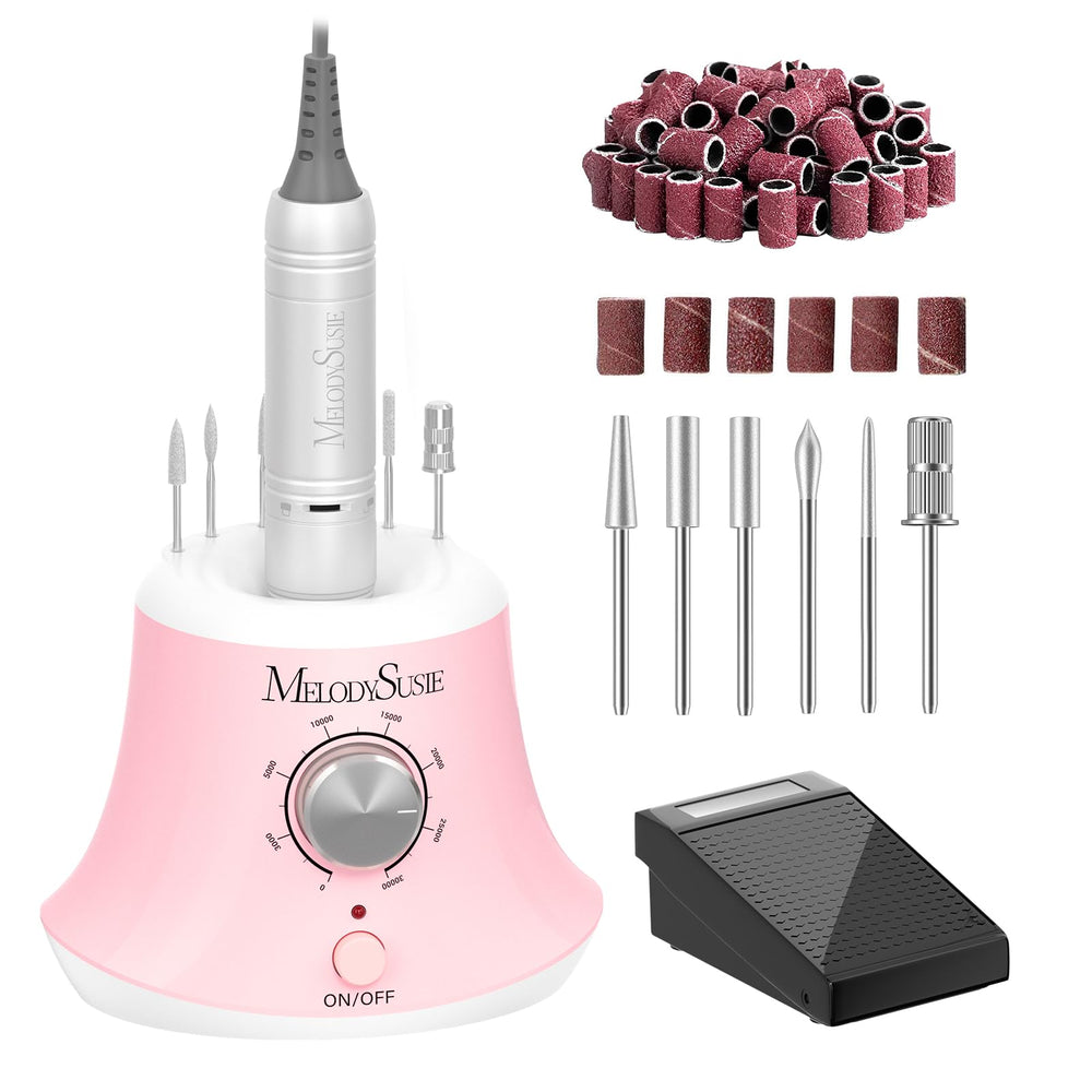 MelodySusie fraise-ongles SC320I en action, précision et maîtrise des détails.