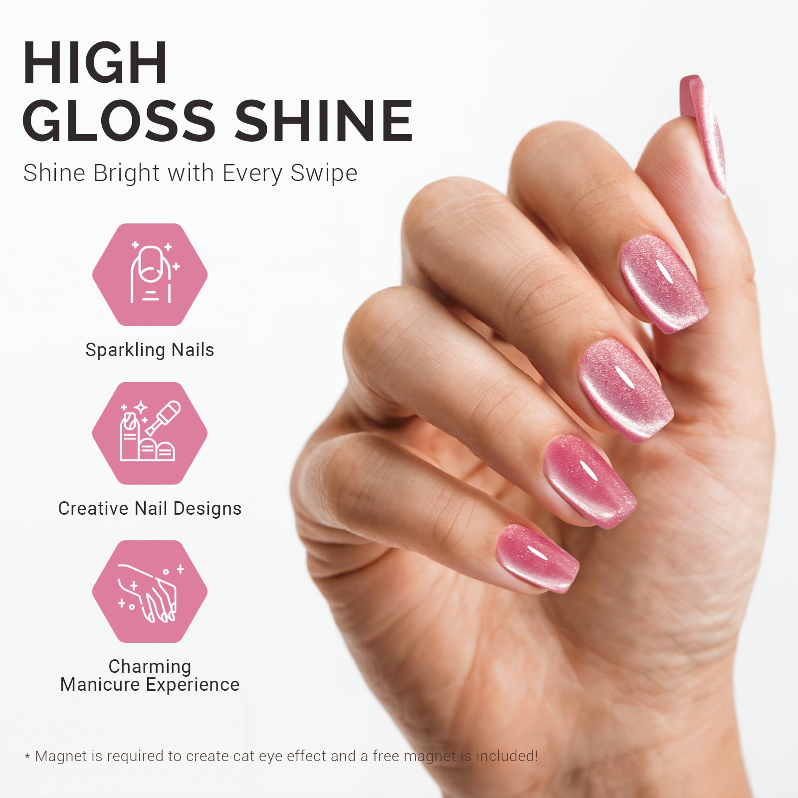 MelodySusie Jeweliver vernis gel brillance longue durée pour des ongles éclatants.