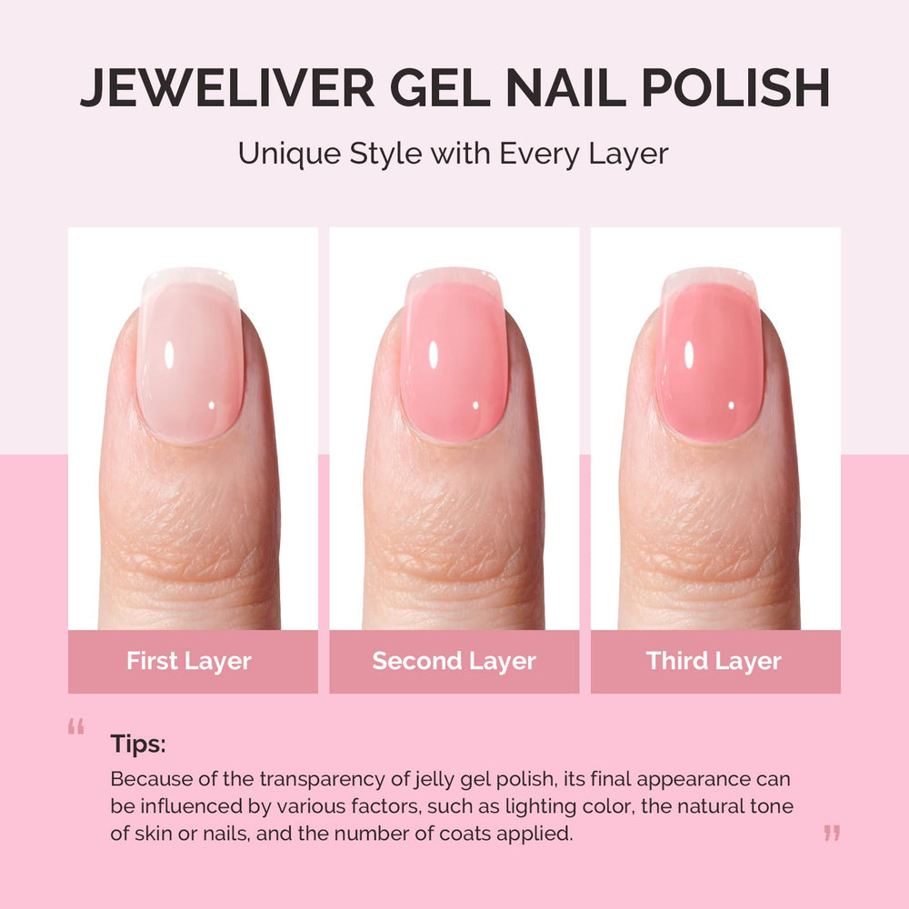 MelodySusie Jeweliver vernis gel longue tenue offrant brillance durable.