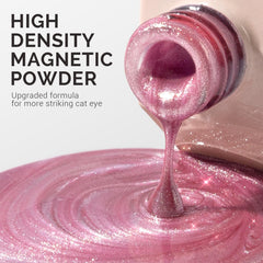 MelodySusie Jeweliver vernis gel avec aimant inclus, crée l’effet œil-chat.