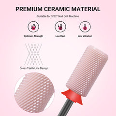 MelodySusie mèche section croisee, design sûr pour contour des cuticules