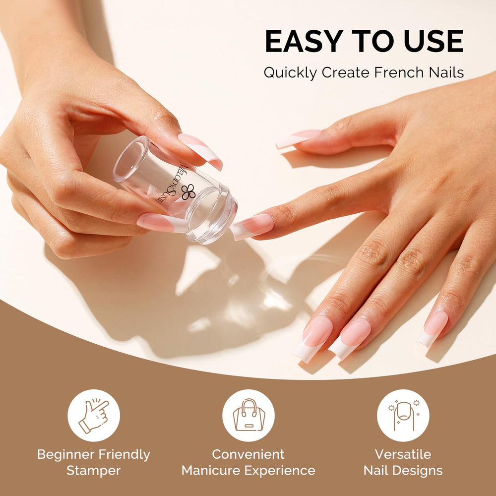 MelodySusie plaques-empreintes-ongles : designs variés pour des manucures à la mode.