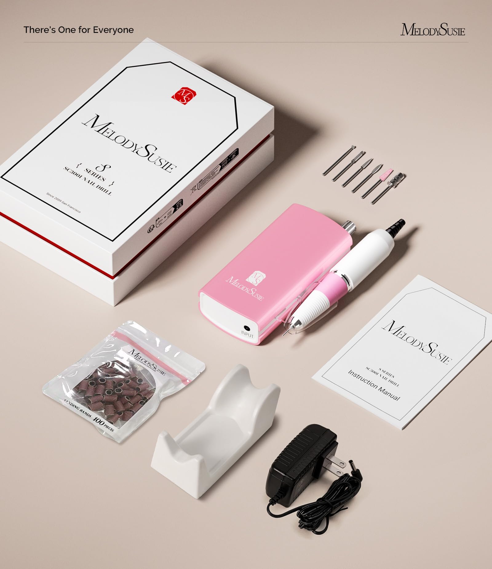Batterie intégrée 2400mAh MelodySusie SC300I, autonomie prolongée.