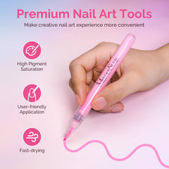 MelodySusie Séchage rapide améliore l’efficacité de votre nail art.